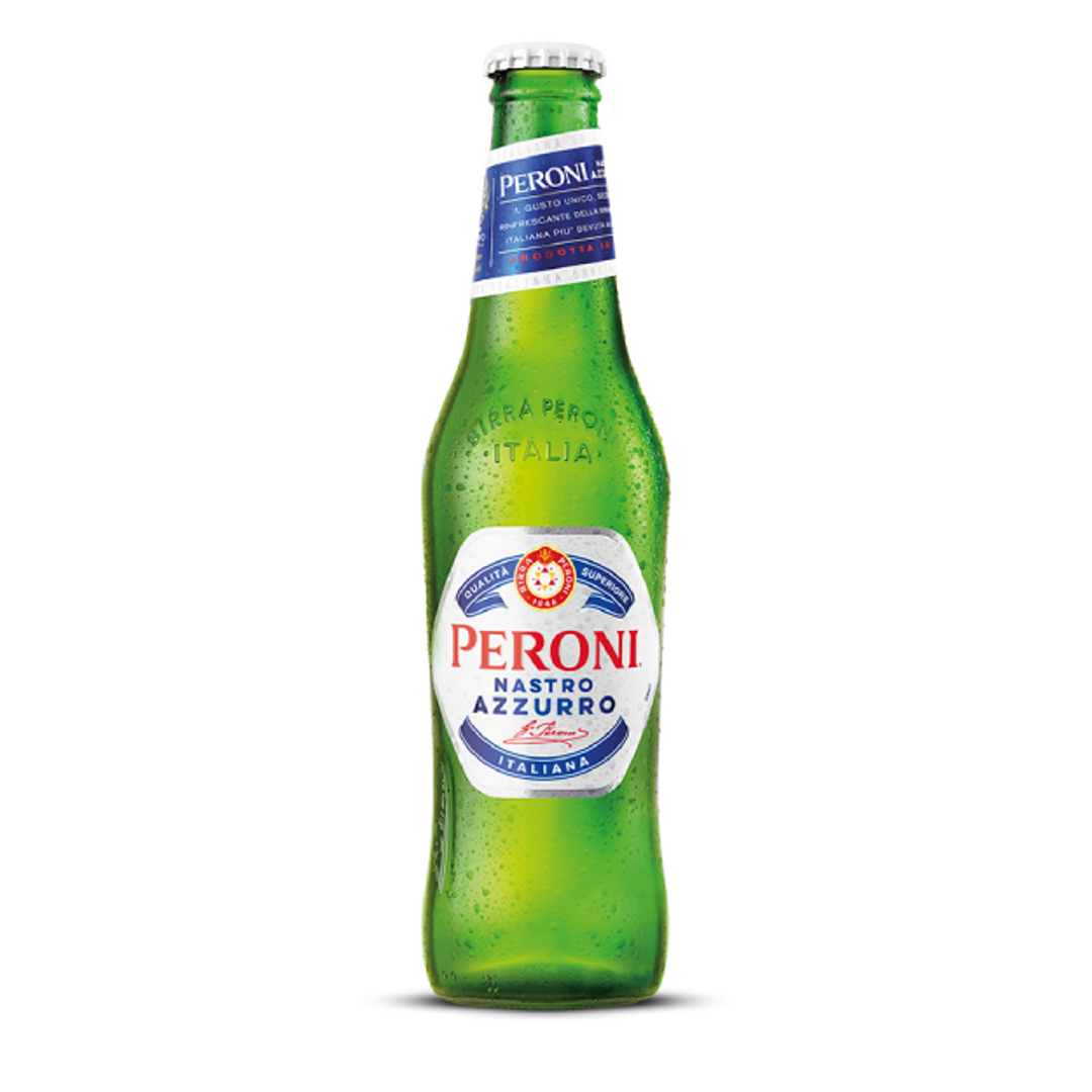 Peroni Nastro Azzuro 330ml Gler
