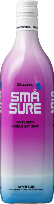 Små Sure Bubble Gum 500ml plast