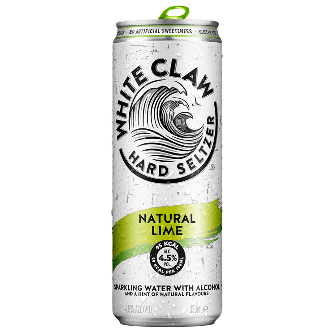 White Claw Natural Lime 330ml